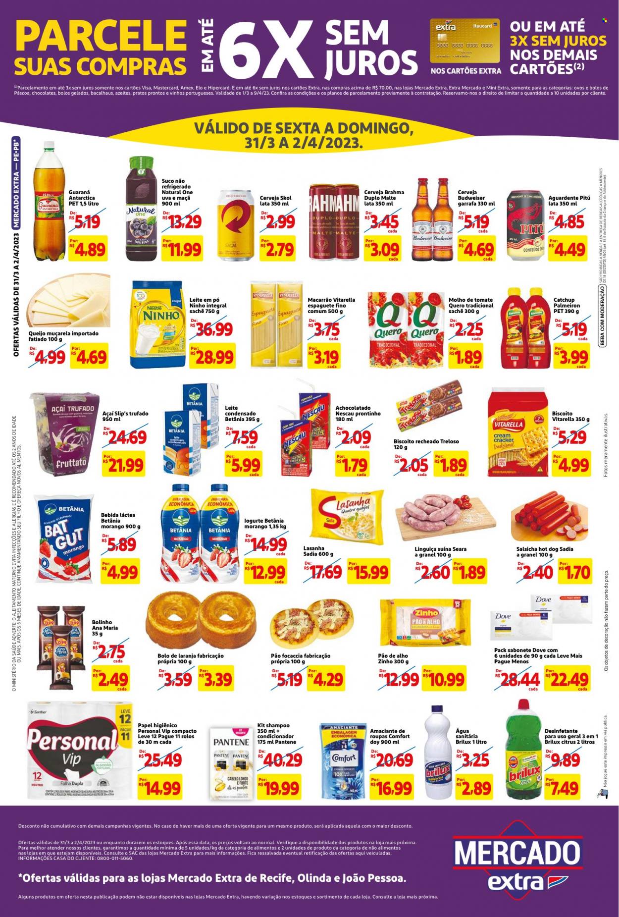 Folheto Mercado Extra - 31/03/2023 - 02/04/2023. Página 2