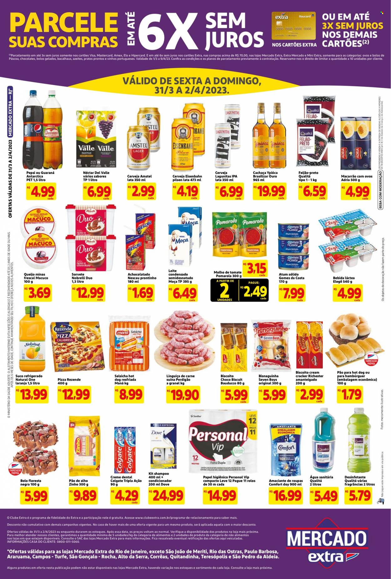 Folheto Mercado Extra - 31/03/2023 - 02/04/2023. Página 2