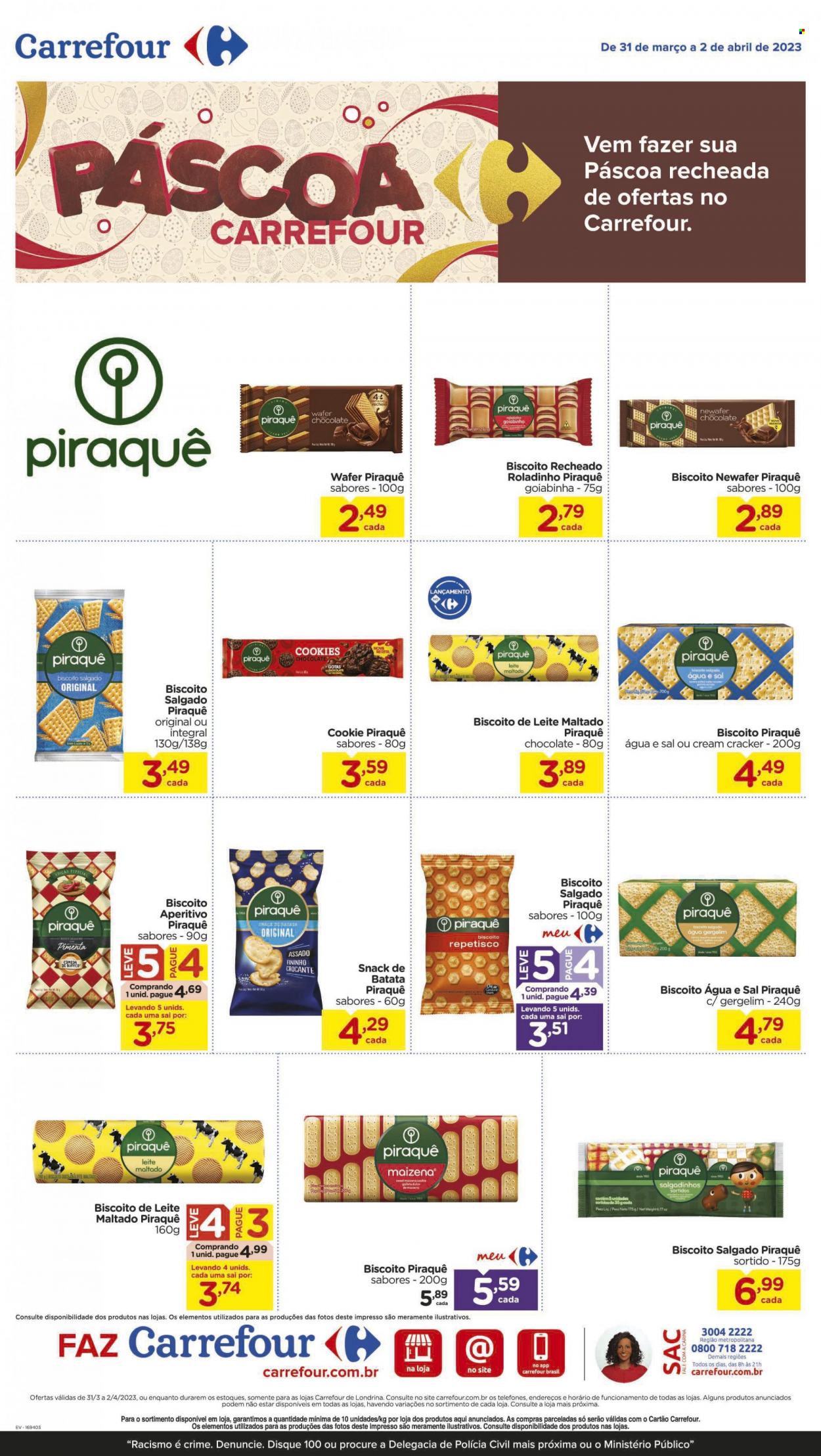Folheto Carrefour Hiper - 31/03/2023 - 02/04/2023. Página 2