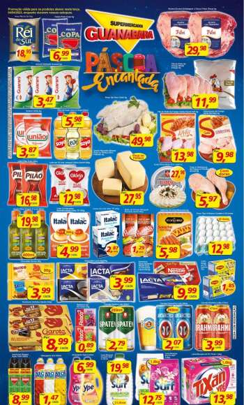 Folheto Supermercados Guanabara - 04/04/2023 - 04/04/2023.