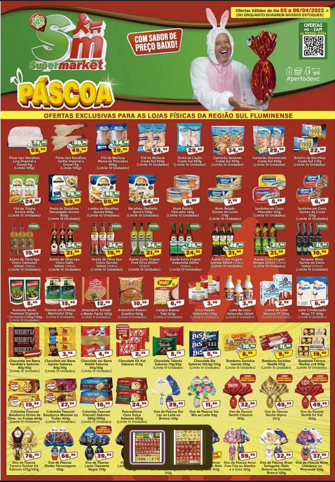 Folheto Rede Supermarket - 05/04/2023 - 06/04/2023. Página 1