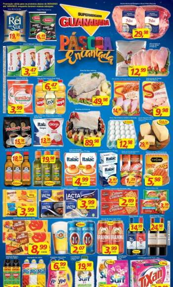 Folheto Supermercados Guanabara - 05/04/2023 - 10/04/2023.