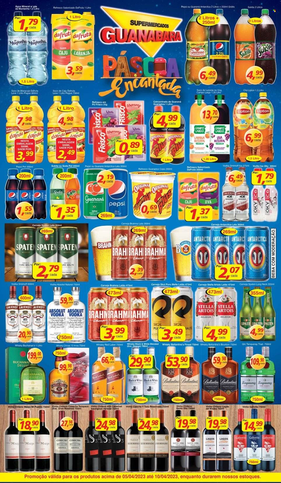 Folheto Supermercados Guanabara - 05/04/2023 - 10/04/2023. Página 4