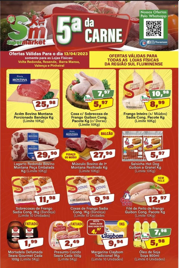 Folheto Rede Supermarket - 13/04/2023 - 13/04/2023. Página 1
