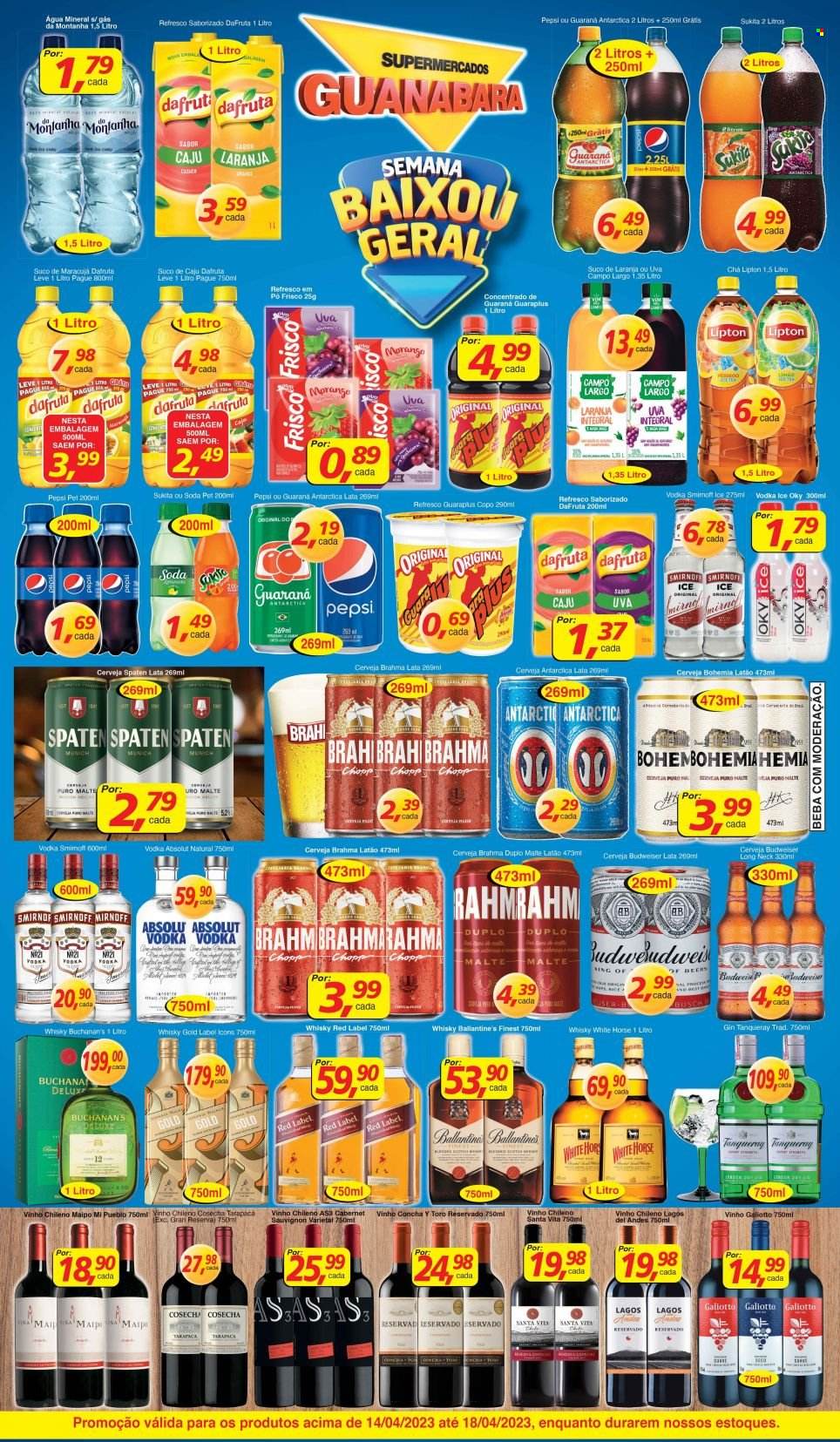 Folheto Supermercados Guanabara - 14/04/2023 - 18/04/2023. Página 4