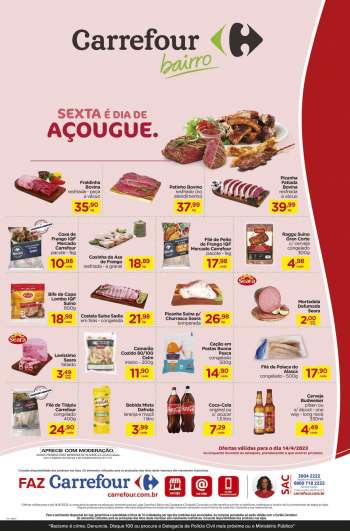 Folheto Carrefour Bairro - 14/04/2023 - 14/04/2023.