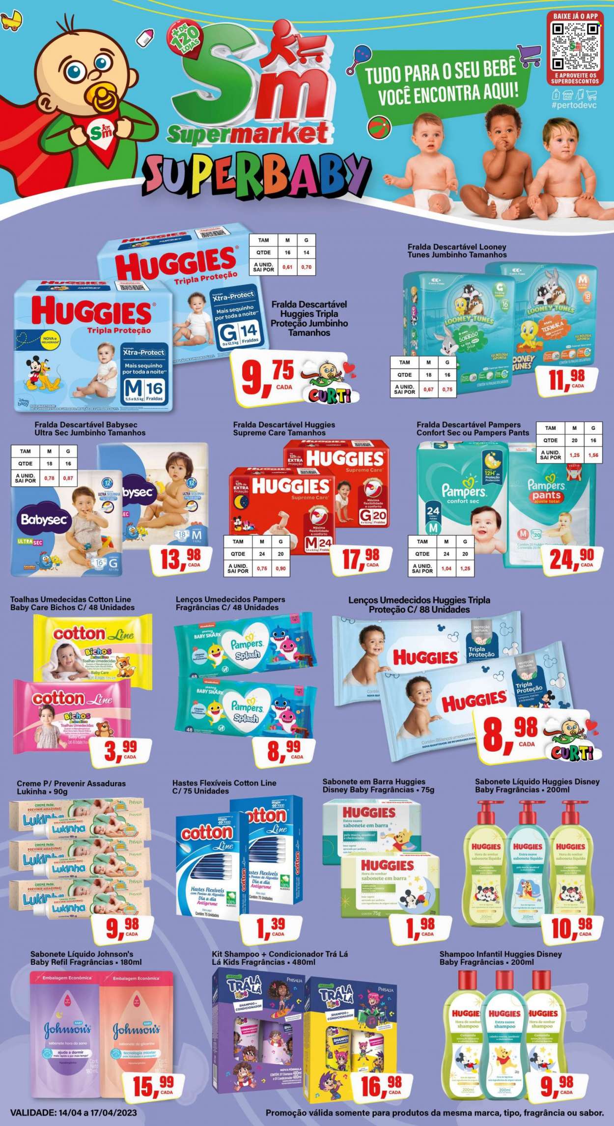 Folheto Rede Supermarket - 14/04/2023 - 17/04/2023. Página 1
