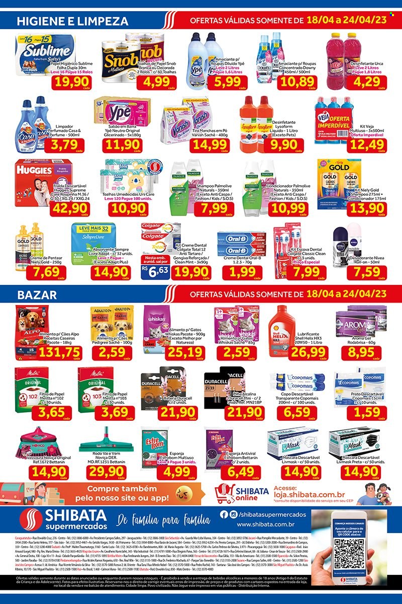 Folheto Shibata Supermercados - 18/04/2023 - 24/04/2023. Página 4