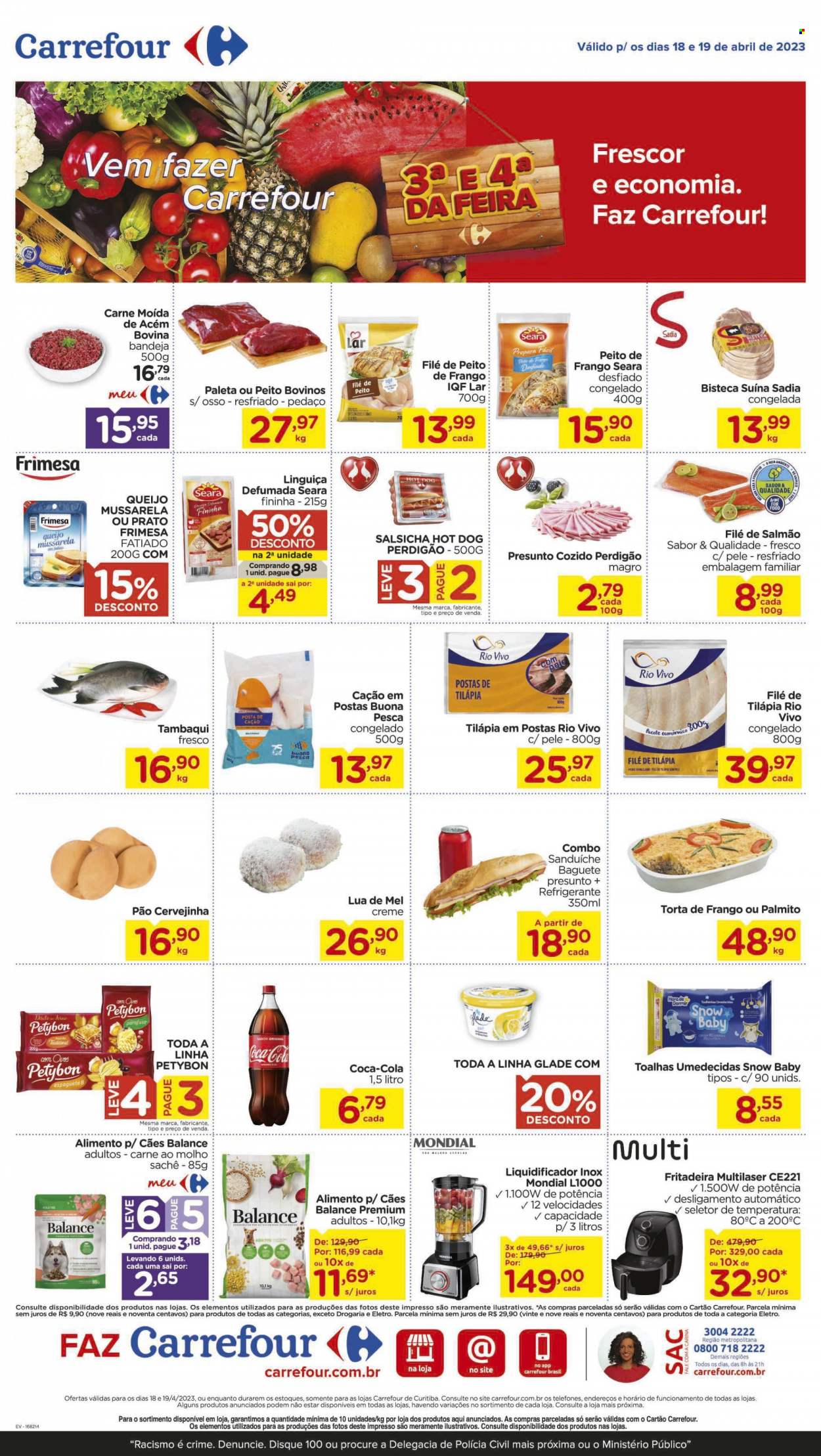 Folheto Carrefour Hiper - 18/04/2023 - 19/04/2023. Página 2