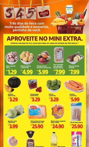 Folheto Mini Extra - 18/04/2023 - 20/04/2023.