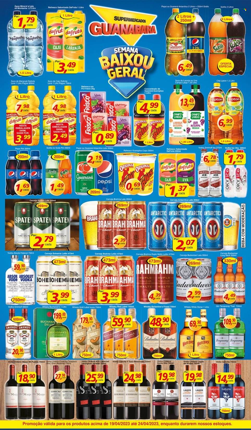Folheto Supermercados Guanabara - 19/04/2023 - 24/04/2023. Página 4