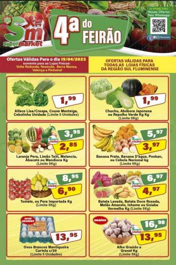 Folheto Rede Supermarket - 19/04/2023 - 19/04/2023.