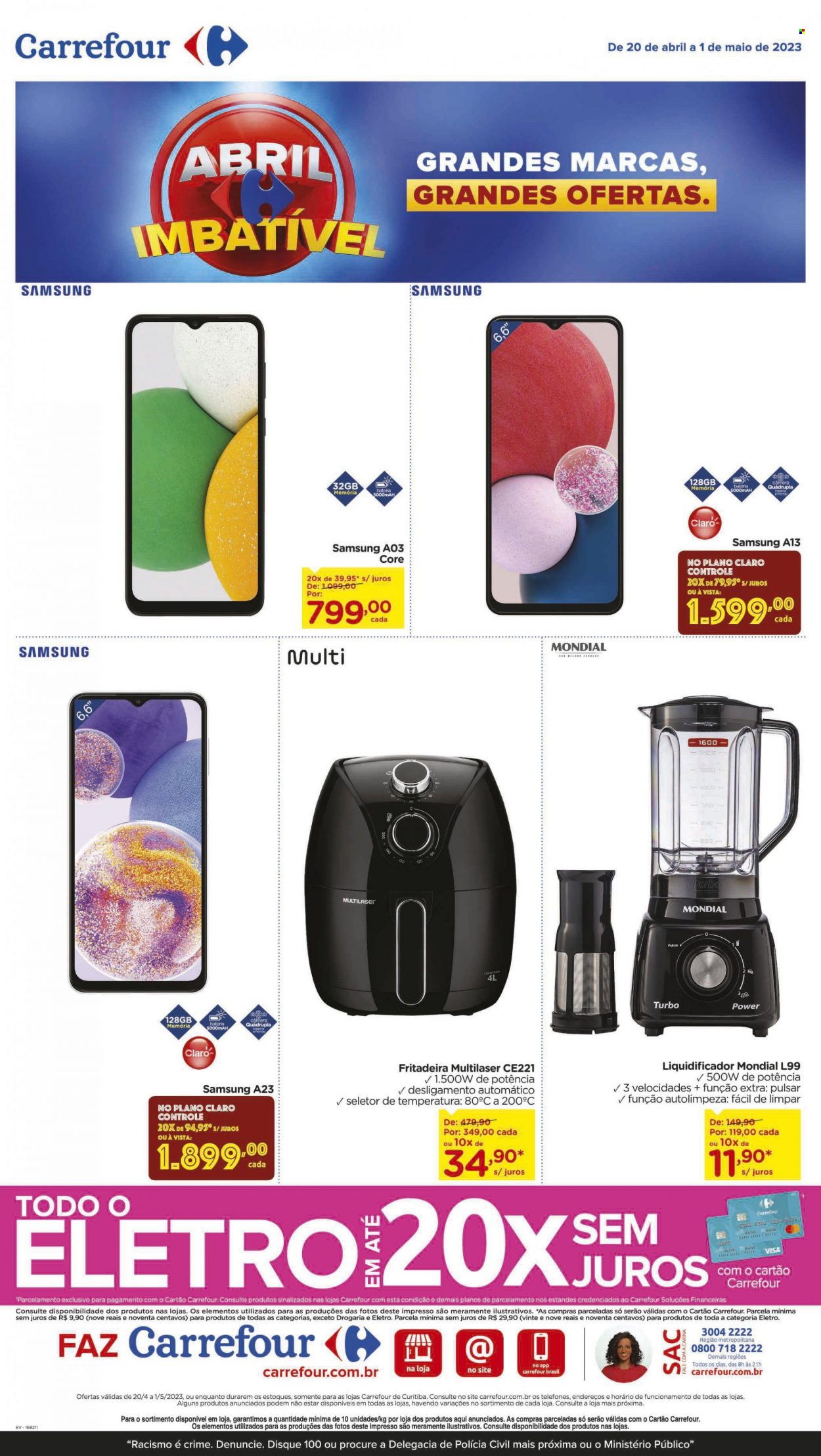 Folheto Carrefour Hiper - 20/04/2023 - 01/05/2023. Página 15