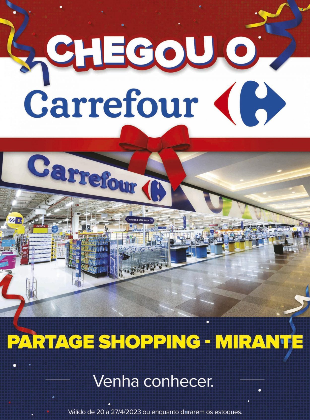 Folheto Carrefour Hiper - 20/04/2023 - 27/04/2023. Página 1