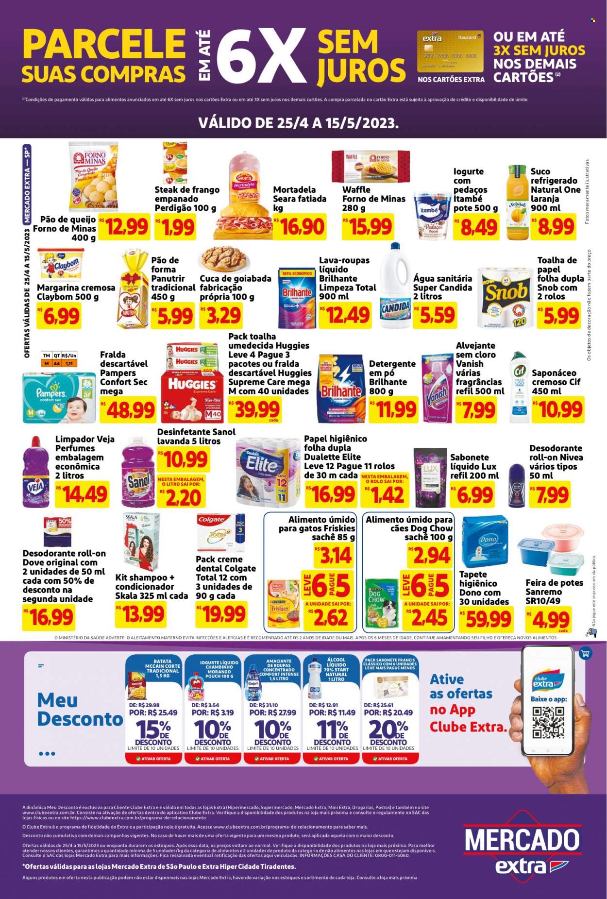 Folheto Mercado Extra - 25/04/2023 - 15/05/2023. Página 2