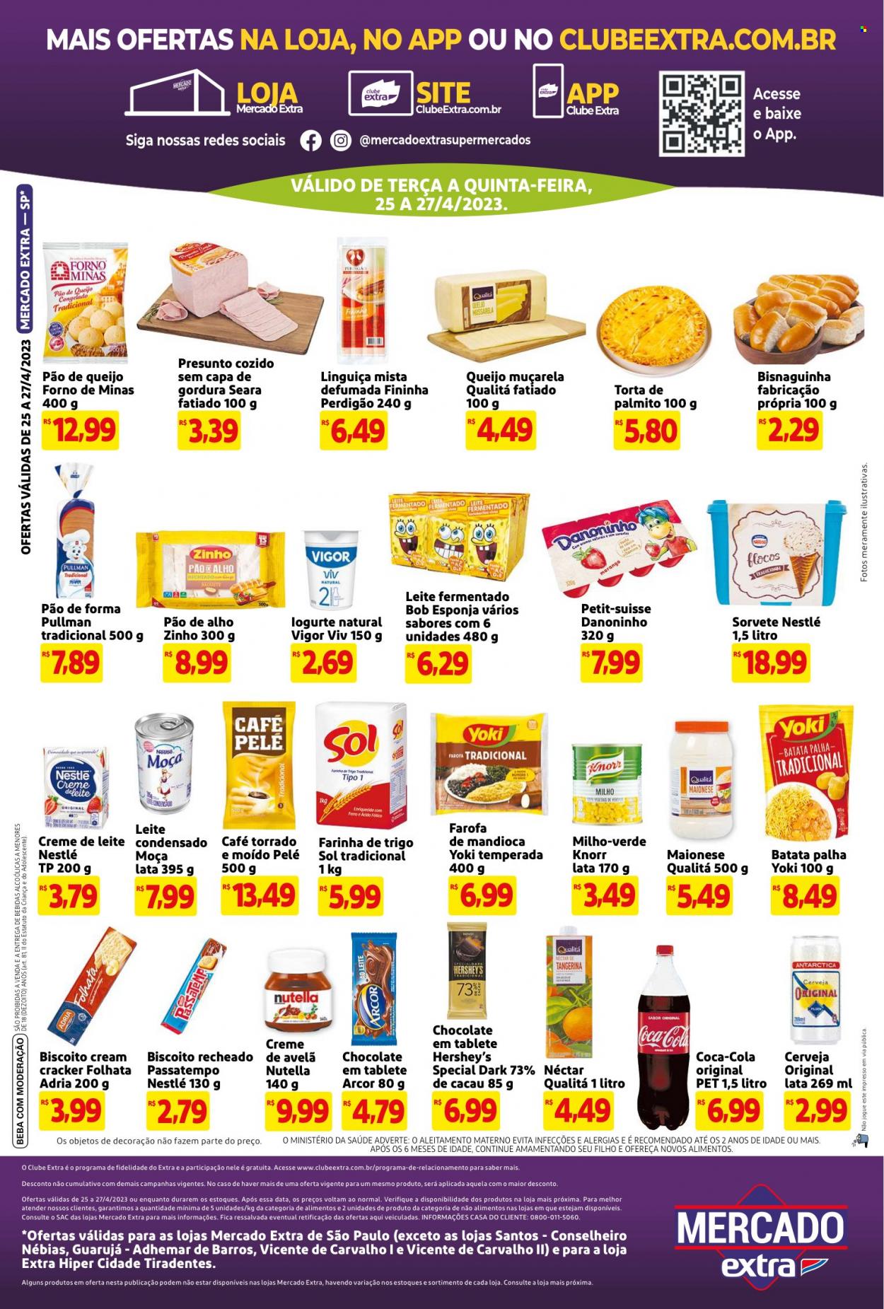 Folheto Mercado Extra - 25/04/2023 - 27/04/2023. Página 2
