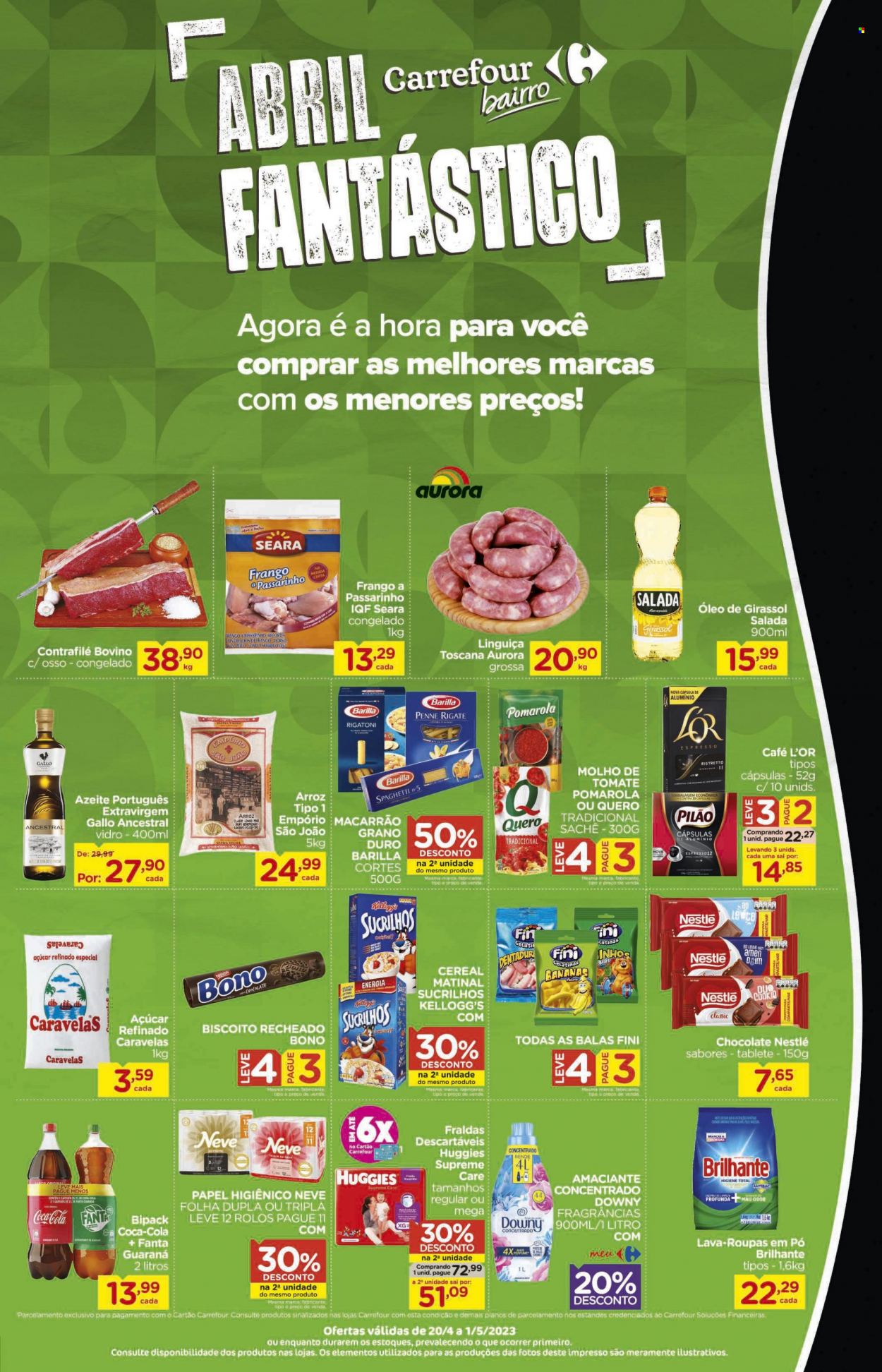 Folheto Carrefour Drogaria - 20/04/2023 - 01/05/2023. Página 1