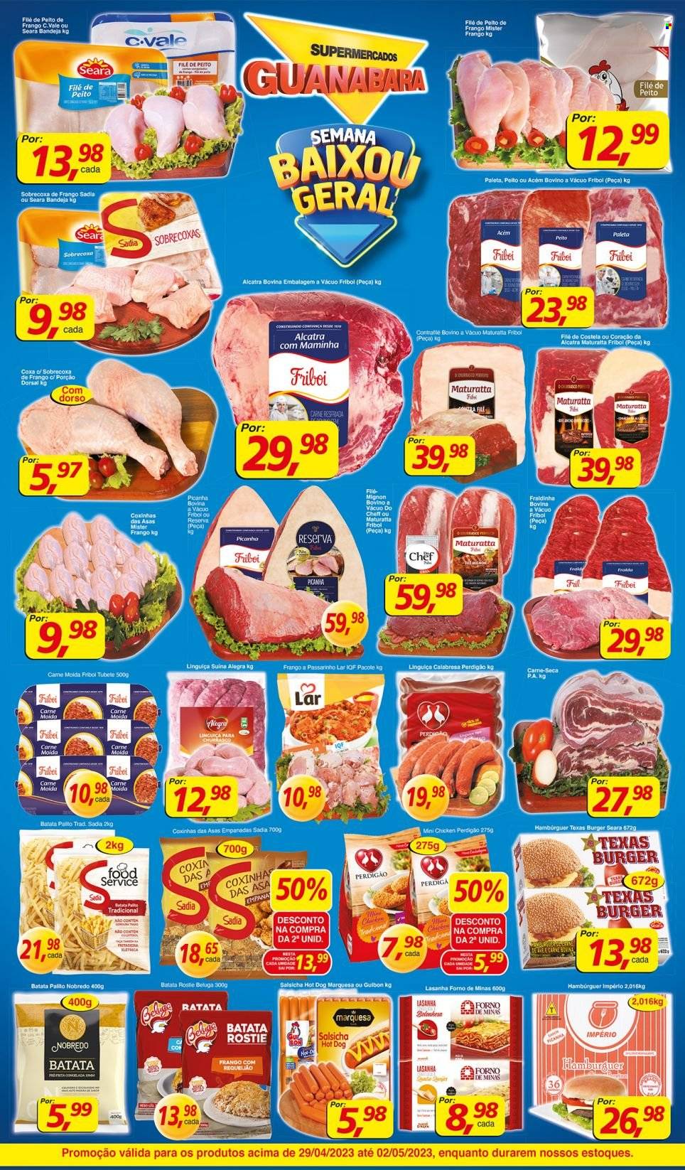 Folheto Supermercados Guanabara - 29/04/2023 - 02/05/2023. Página 3