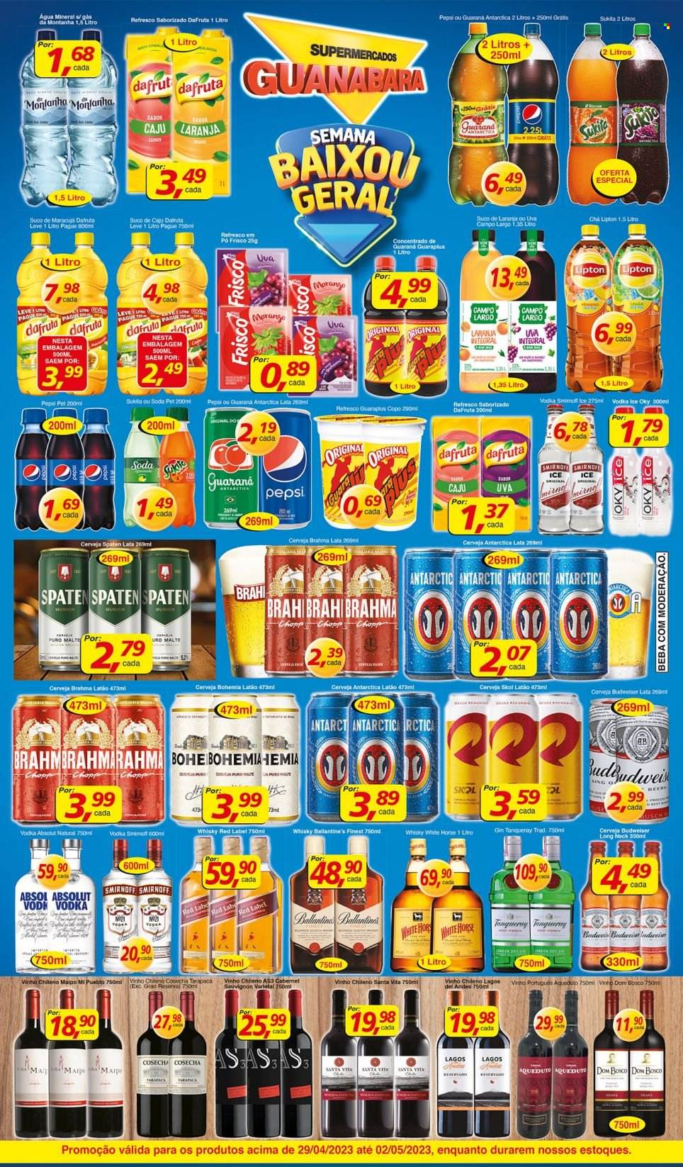 Folheto Supermercados Guanabara - 29/04/2023 - 02/05/2023. Página 4
