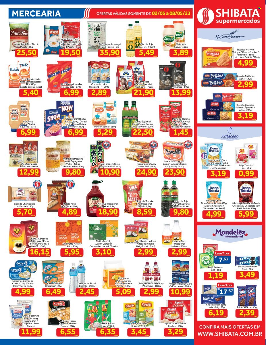 Folheto Shibata Supermercados - 02/05/2023 - 08/05/2023. Página 2