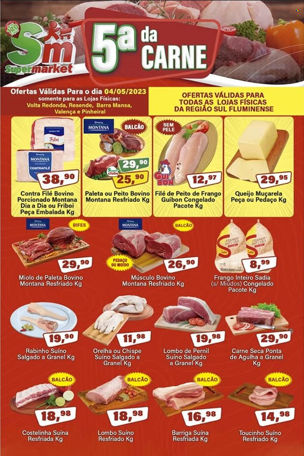 Folheto Rede Supermarket - 04/05/2023 - 04/05/2023. Página 1