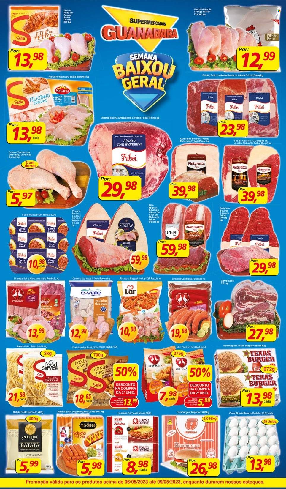 Folheto Supermercados Guanabara - 06/05/2023 - 09/05/2023. Página 3