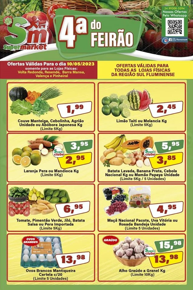 Folheto Rede Supermarket - 10/05/2023 - 10/05/2023. Página 1