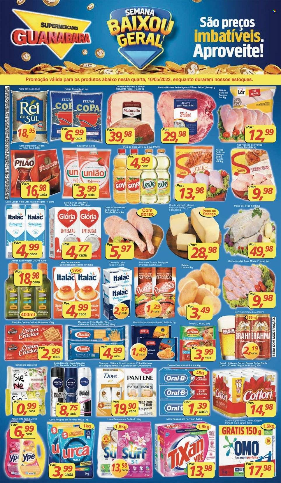 Folheto Supermercados Guanabara - 10/05/2023 - 10/05/2023. Página 1