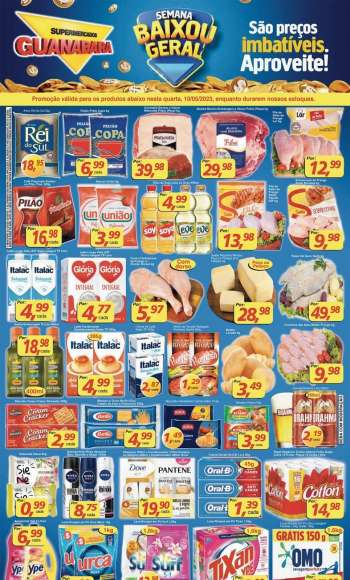 Folheto Supermercados Guanabara - 10/05/2023 - 10/05/2023.