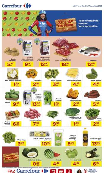 Folheto Carrefour Hiper - 16/05/2023 - 17/05/2023.