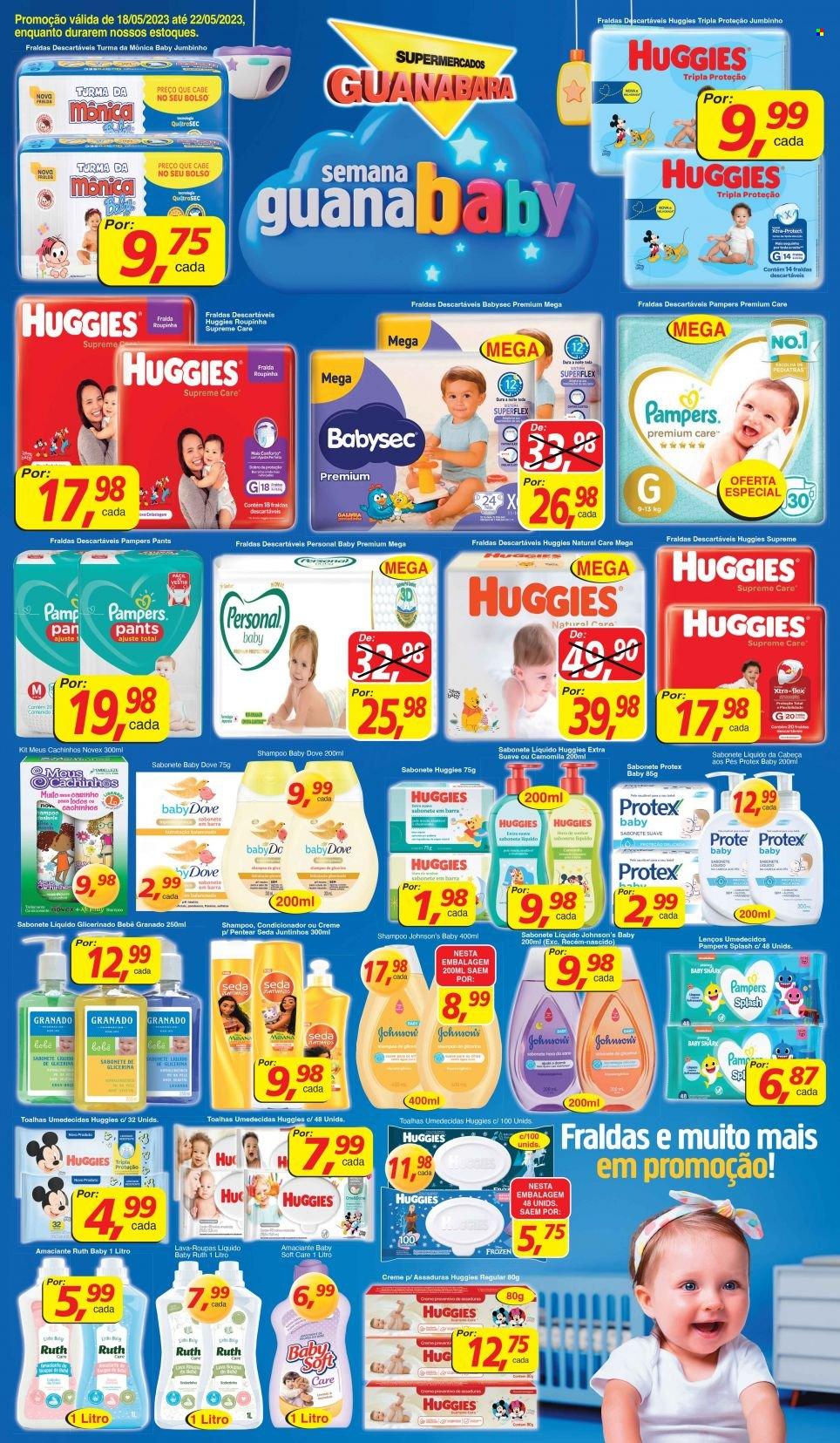 Folheto Supermercados Guanabara - 18/05/2023 - 22/05/2023. Página 1
