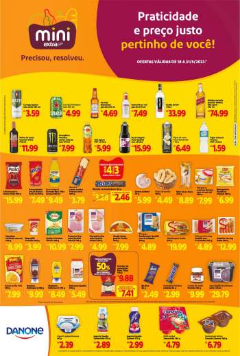 Folheto Mini Extra - 18/05/2023 - 31/05/2023.