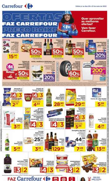 Folheto Carrefour Hiper - 20/05/2023 - 21/05/2023.