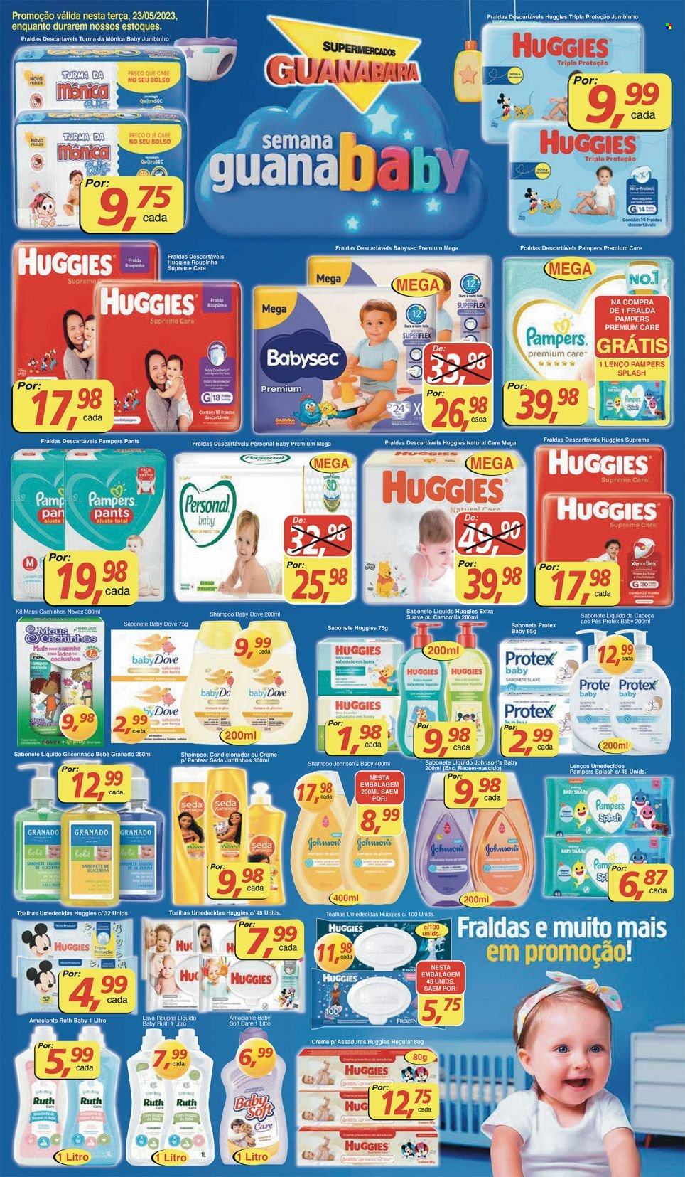 Folheto Supermercados Guanabara - 23/05/2023 - 23/05/2023. Página 1