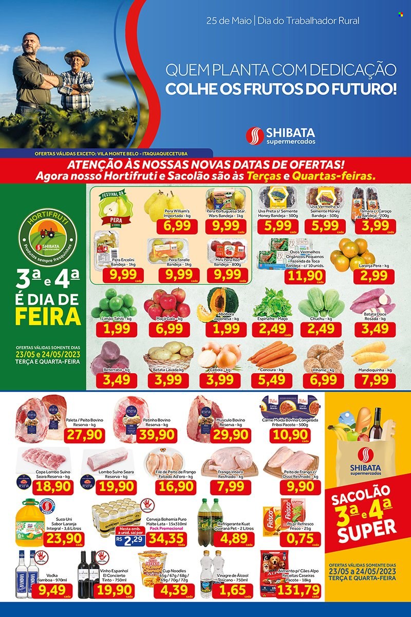 Folheto Shibata Supermercados - 23/05/2023 - 29/05/2023. Página 1