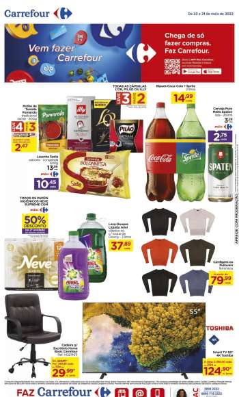 Folheto Carrefour Hiper - 23/05/2023 - 31/05/2023.