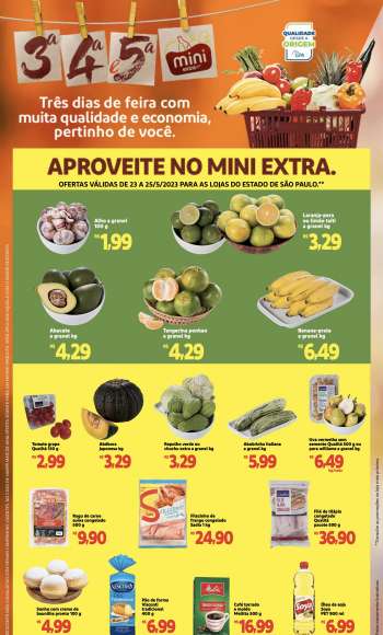 Folheto Mini Extra - 23/05/2023 - 25/05/2023.