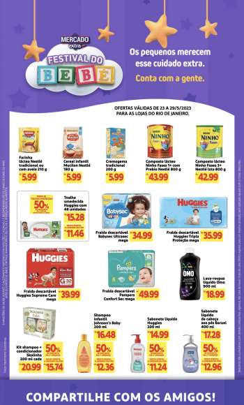 Folheto Mercado Extra - 23/05/2023 - 29/05/2023.