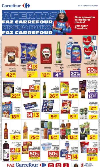 Folheto Carrefour Hiper - 26/05/2023 - 28/05/2023.