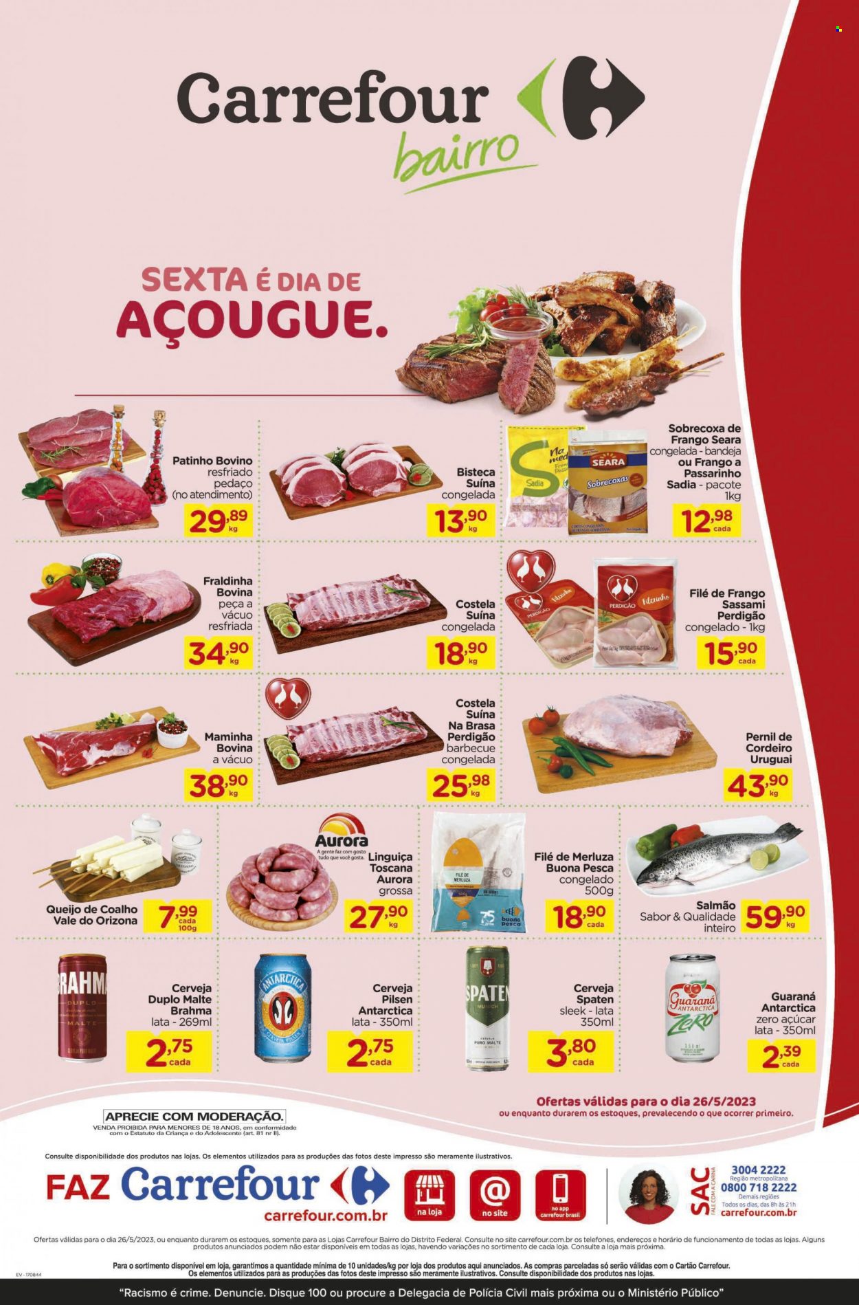 Folheto Carrefour Bairro - 26/05/2023 - 26/05/2023. Página 1