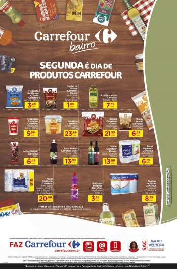 Folheto Carrefour Bairro - 29/05/2023 - 29/05/2023.