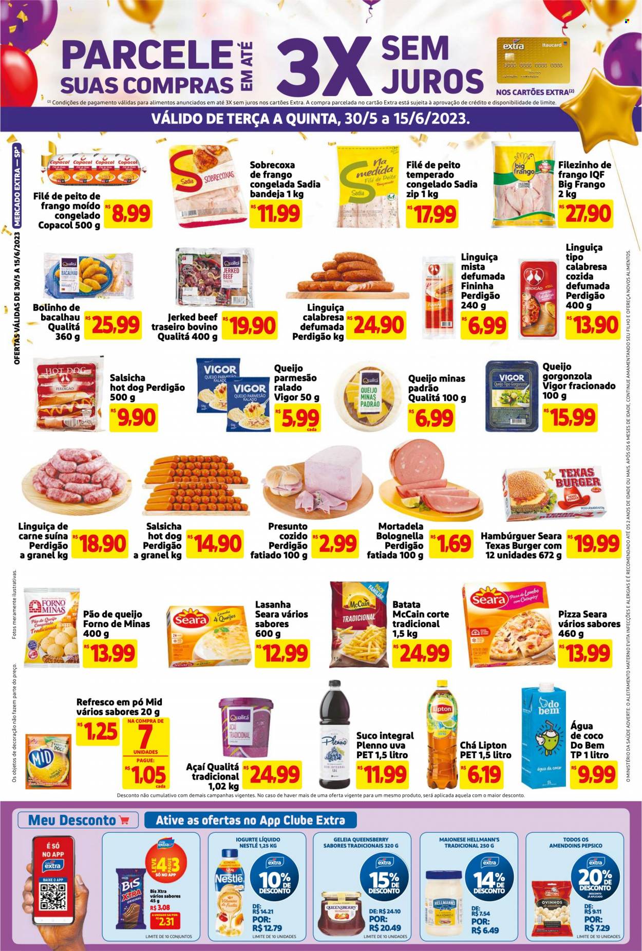 Folheto Mercado Extra - 30/05/2023 - 15/06/2023. Página 2