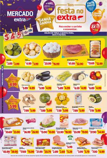 Folheto Mercado Extra - 30/05/2023 - 01/06/2023.