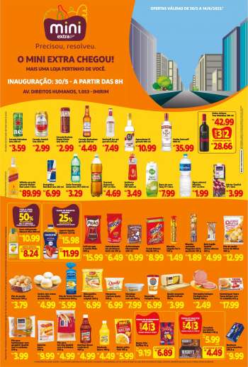 Folheto Mini Extra - 30/05/2023 - 14/06/2023.