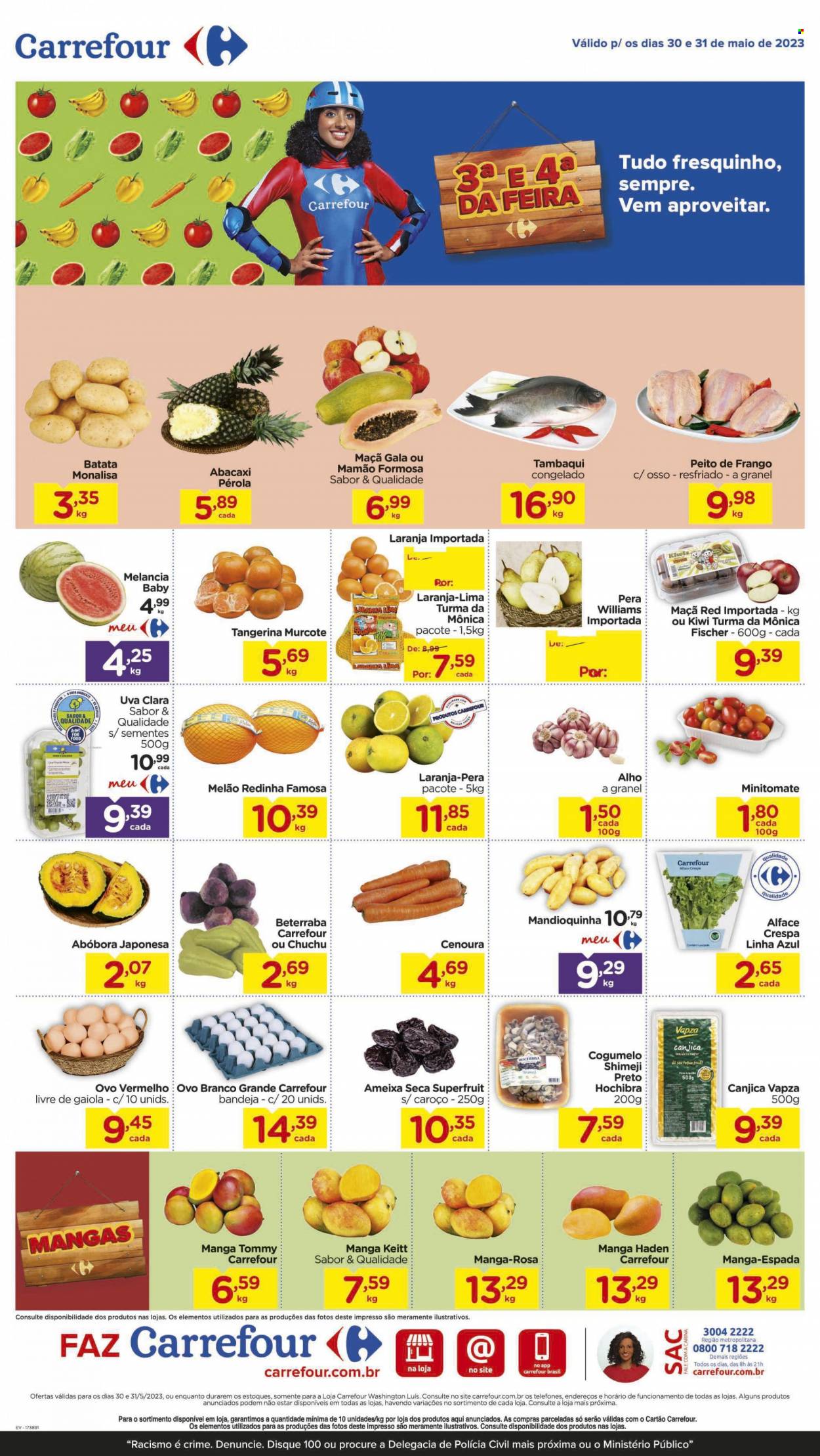 Folheto Carrefour Hiper - 30/05/2023 - 31/05/2023. Página 1