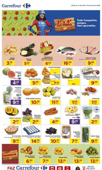 Folheto Carrefour Hiper - 30/05/2023 - 31/05/2023.