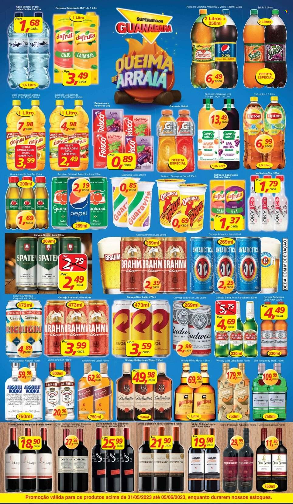 Folheto Supermercados Guanabara - 31/05/2023 - 05/06/2023. Página 4
