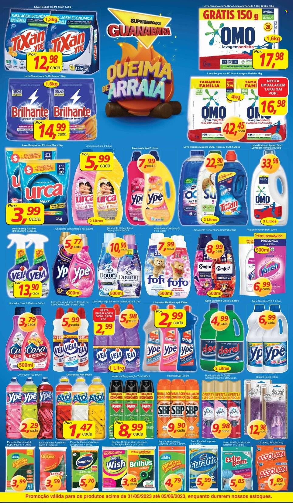 Folheto Supermercados Guanabara - 31/05/2023 - 05/06/2023. Página 6