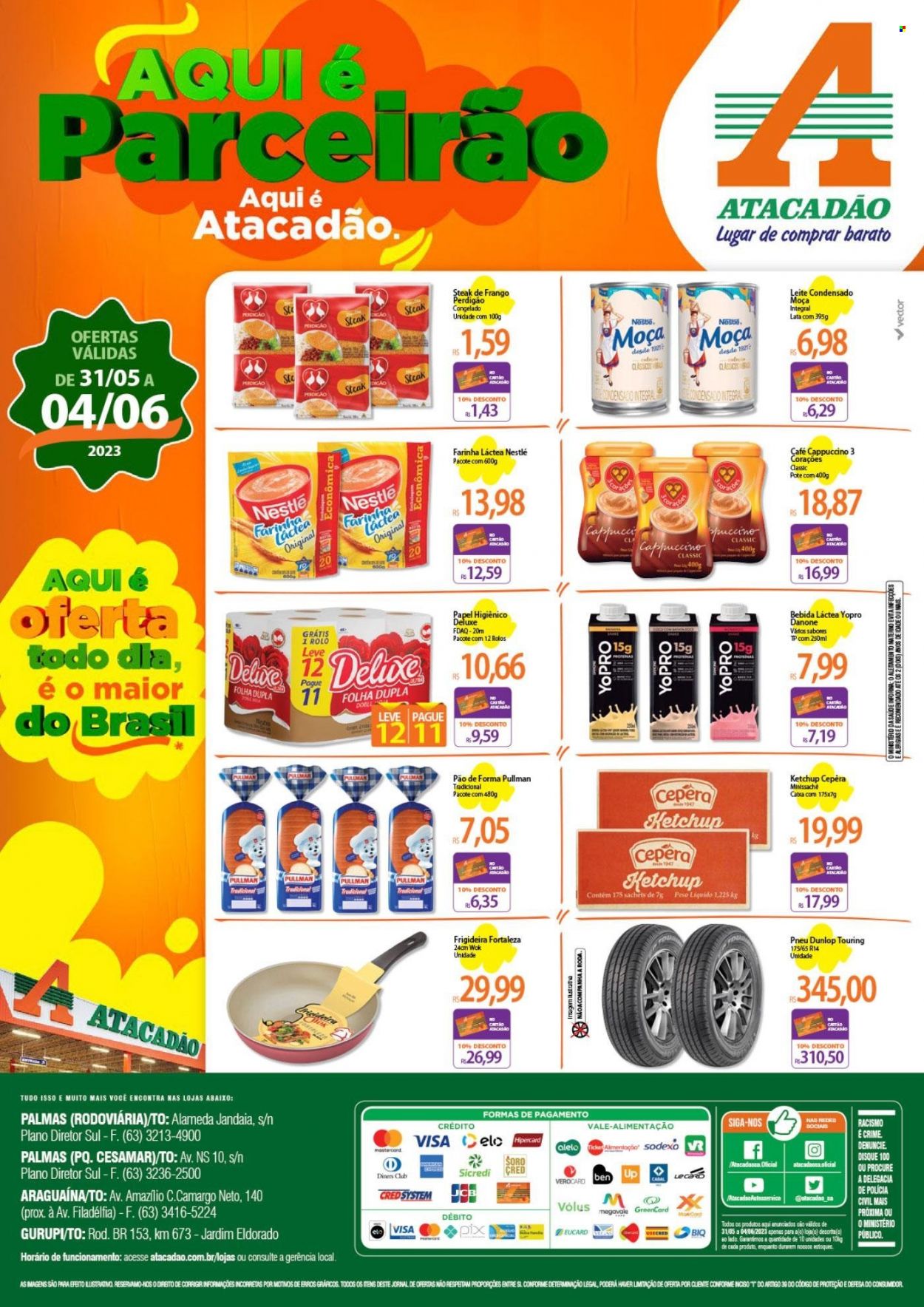 Folheto Atacadão - 31/05/2023 - 04/06/2023. Página 1