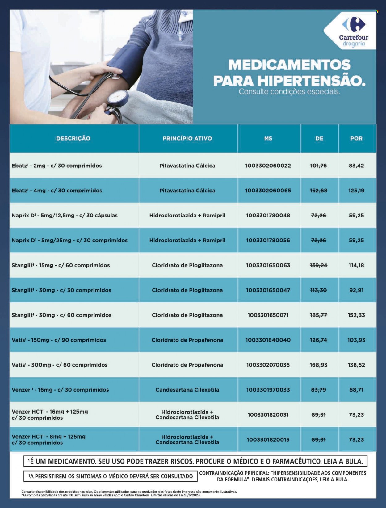 Folheto Carrefour Drogaria - 01/06/2023 - 30/06/2023. Página 15